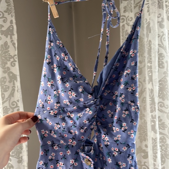 Violet Floral dress - Picture 3 of 4